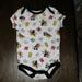 Disney One Pieces | New Disney Baby Unisex Onesie Snap Crotch One Piece Nwot Size 3/6 Mos. | Color: Red/Yellow | Size: 3-6mb