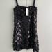 Zara Dresses | Brand New Zara Black Sequin Dress Flapper Style | Color: Black | Size: S