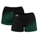 Women's Black Bemidji State Beavers Color Block Shorts