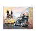 East Urban Home Old Retro Car on the Old Town Square in Prague - Print on Canvas in Black | 12 H x 20 W x 1 D in | Wayfair