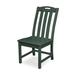 Trex Outdoor Yacht Club Dining Side Chair Plastic/Resin in Green | 38.44 H x 19.25 W x 25.5 D in | Wayfair TXD130RC