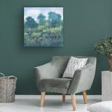 Red Barrel Studio® Tim Otoole "Meadow Wildflowers II" Canvas Art Canvas, Wood in Blue/Green | 18 H x 18 W x 2 D in | Wayfair