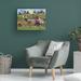 Rosalind Wheeler Medana Gabbard 'Spring Bouquet' Canvas Art Canvas, Wood in Brown/Green | 14 H x 19 W x 2 D in | Wayfair