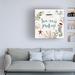 The Holiday Aisle® Victoria Barnes "Sun Kissed Christmas IV" Canvas Art Canvas, Cotton in Gray/Green/White | 14 H x 14 W x 2 D in | Wayfair