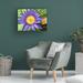 Latitude Run® Susan Vizvary Photography "Purple Single Flower" Canvas Art Canvas, Wood in White/Black | 35 H x 47 W x 2 D in | Wayfair