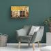 Latitude Run® Susan Vizvary Photography "Window w/ Yellow Cracked Wall" Canvas Art Canvas, Wood in Black/Brown/Orange | 16 H x 24 W x 2 D in | Wayfair