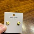 Kate Spade Jewelry | Brand New Kate Spade Yellow Spade Earrings | Color: Yellow | Size: Os