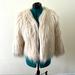 Zara Jackets & Coats | Faux Fur Zara Jacket Coat In Cream | Color: Cream | Size: M
