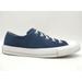 Converse Shoes | Converse All Star Navy Blue Canvas Lace Up Sneakers Shoes Women's 7 | Color: Blue | Size: 7