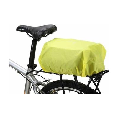 Cofi 1453 - Universal Regenabdeckung Regenschutz Regenhülle für Fahrradtasche Gepäcktasche grün Image