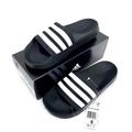 Adidas Shoes | Adidas Slides Men's Women's Sliders Adilette Shower Beach Flip Flops Sandals | Color: Black/White | Size: 8