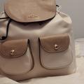 Coach Bags | Lether Backpack.. Color Off White | Color: Tan | Size: Os