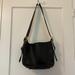 Coach Bags | Coach Medium Black Leather Shoulder Bag | Color: Black | Size: Os