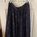 J. Crew Skirts | J Crew Eyelet Embroidered Midi Skirt | Color: Blue | Size: 14