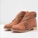 Free People Shoes | Free People Las Palmas Taupe Brown Ankle Booties Leather Buckle Size 8 | Color: Brown/Tan | Size: 8