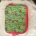 Lilly Pulitzer Tablets & Accessories | Euc Lilly Pulitzer Ipad Tablet Neoprene Case | Color: Blue/Green | Size: Os