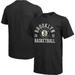 "Men's Majestic Threads Heathered Black Brooklyn Nets Ball Hog Tri-Blend T-Shirt"