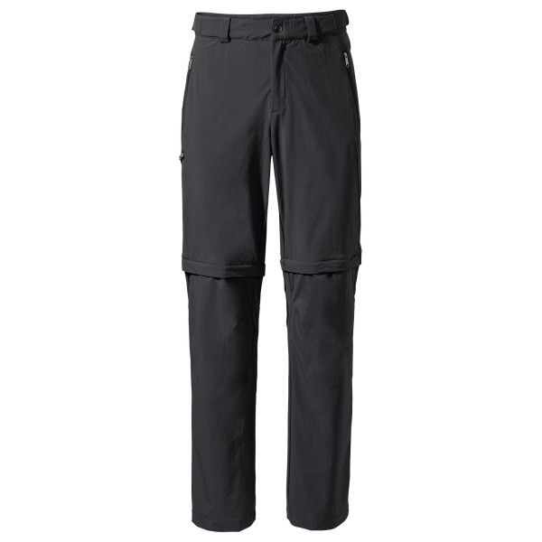 Vaude - Farley Stretch T-Zip Pants III - Zip-Off-Hose Gr 46 - Short grau