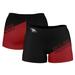 Women's Black North Carolina Central Eagles Color Block Shorts