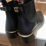 Kate Spade Shoes | Black Kate Spade New York Booties | Color: Black/Gold | Size: 10
