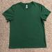 Adidas Tops | 4/$20 Adidas Women's Green T-Shirt Short Sleeve Size Medium Euc | Color: Green | Size: M