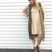 Lularoe Dresses | Heathered Mustard Carly Dress | Color: Gold | Size: S