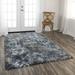 Alora Decor Elect Charcoal, Grey, Neutral Ivory, and Tan Abstract Rug