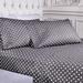 Superior Thread Count 600TC Cotton Blend Polka Dot Bed Sheet Set
