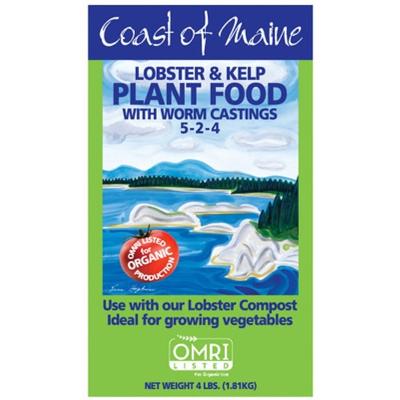 Master Nursery LK4C Lobster & Kelp Granular Plant Food 4 lb, 5-2-4