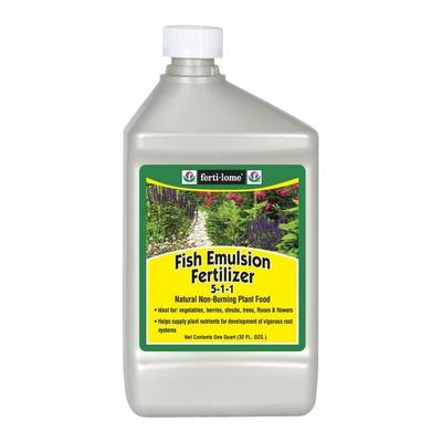 Ferti-lome 10612 Fish Emulsion Fertilizer Concentrate, 5-1-1, 32 Oz