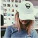 Brandy Melville Accessories | Brandy Melville/John Galt Alien Patch Cap | Color: White | Size: Os