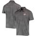 Men's Tommy Bahama Charcoal Kansas City Chiefs Palm Coast Delray Frond Allover IslandZone Polo