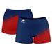 Women's Navy South Alabama Jaguars Color Block Shorts