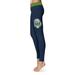 Women's Navy State College of Florida Manatee-Sarasota Plus Size Solid Yoga Leggings