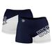 Women's Navy UNF Ospreys Plus Size Color Block Shorts