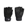 adidas, Tr Wrist, Trainingshandschuhe, Schwarz-Weiss, S, Unisex-Adult