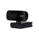 Acer FHD Webcam (2 Megapixel, 30 FPS, Integrated Mic, Compatible with Win, Linux, Mac and Android) Black