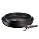 Tefal Ingenio L7679102 Eco Resist On Set of 2 Stackable Induction Easy to Clean Non-Stick Coating Cooking Start Indicator Healthy Cooking Made in France