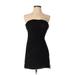 Forever 21 Cocktail Dress - Sheath: Black Solid Dresses - Women's Size Small