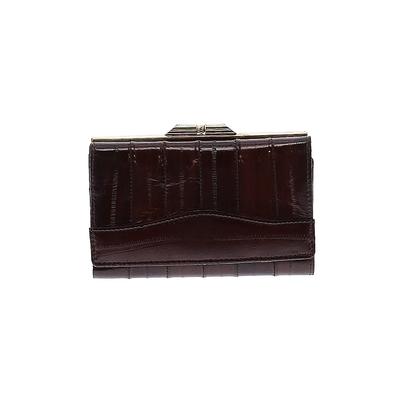 Wallet Gear Leather Wallet: Brown Solid Bags