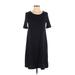 Gap Casual Dress - Shift: Black Print Dresses - Women's Size X-Small