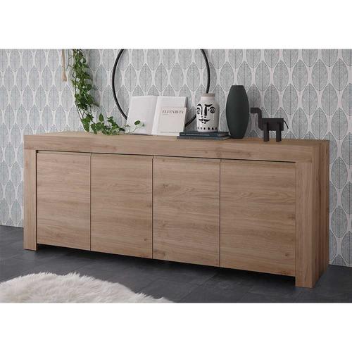 Sideboard in Eichefarben 210 cm breit