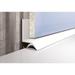 Cezar Self Adhesive Bathtub Profile, 8' (96") L, White Color PVC Plastic Trim | 96 H x 3 W in | Wayfair W-PC-WNS-101-250