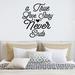 VWAQ A True Love Story Never Ends Vinyl Wall Decal Vinyl in Black | 22 H x 20 W in | Wayfair ATLSNE_22X20_BLK