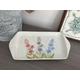 Vintage E Radford Hand Painted Floral Sandwich Tray, Cake Tray, Dressing Table Tray, Trinkets, Jewelry Tray,