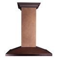 ZLINE 30" 400 CFM Ducted Island Range Hood Copper in Brown | 46.4 H x 36 W x 20 D in | Wayfair 8GL2Hi-30