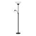 Adesso Piedmont 71-inch Torchiere with Adjustable Reading Lamp
