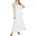 Jessica Simpson Women's Sleeveless Tiered Dress, White, Large