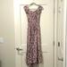 American Eagle Outfitters Dresses | American Eagle Flowy Dress Size S, Adjustable Waist Tie & Can Be Off Shoulder | Color: Pink | Size: S