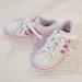 Adidas Shoes | Adidas Pink And White Girl’s Tennis Shoes | Color: Pink/White | Size: 12g